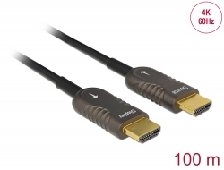 85680 Delock Cavo ottico attivo HDMI-A maschio > HDMI-A maschio 4K 60 Hz 100 m