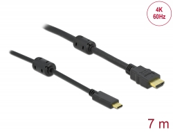 85973 Delock Cablu activ USB Type-C™ la HDMI (DP Alt Mode) 4K 60 Hz 7 m