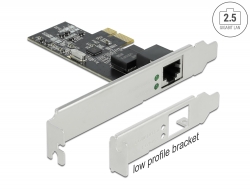 89564 Delock Κάρτα PCI Express x1 προς 1 x 2,5 Gigabit LAN