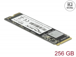 54079 Delock Chiave M.2 SSD PCIe / NVMe Chiave M 2280 - 256 GB  