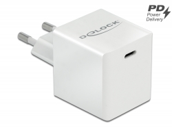 41446 Delock USB GaN Charger 1 x USB Type-C™ PD 3.0 compact with 40 W