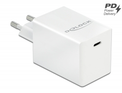 41447 Delock USB GaN Charger 1 x USB Type-C™ PD 3.0 compact with 60 W
