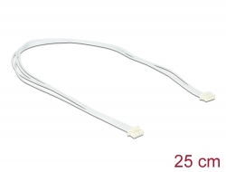84842 Delock Câble embase 4 broches 1,25 mm USB 2.0 femelle > Embase 4 broches 1,25 mm USB 2.0 femelle 25 cm