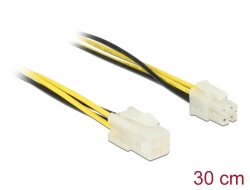 84954 Delock Extension cable P4 4 pin male > P4 4 pin female 30 cm