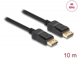 84862 Delock DisplayPort 1.2 kabel samec > DisplayPort samec 4K 60 Hz 10 m