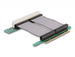 41793 Delock Karta rozszerzeń PCI 32-Bit > PCI 32-Bit z elastycznym kablem 7 cm montaż lewostronny