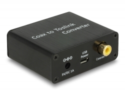 62790 Delock Digital Audio Converter Coaxial > TOSLINK 