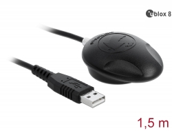 62756 Navilock NL-82002U USB 2.0 Multi GNSS UDR Empfänger u-blox NEO-M8U 1,5 m