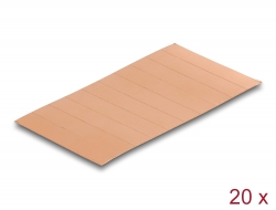 66974 Delock Copper strips 35 x 7 mm self-adhesive 200 pieces