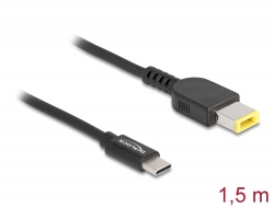 87970 Delock Cable de carga para portátiles USB Type-C™ macho a Lenovo 11,0 x 4,5 mm macho