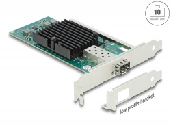 90479 Delock Placă PCI Express > 1 x Slot SFP+ 10 Gigabit LAN