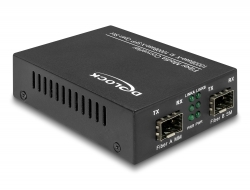 86203 Delock Media Converter 1000Base-X SFP to SFP 