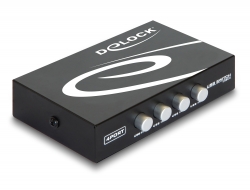 87634 Delock Switch USB 2.0 4-portový, manuální