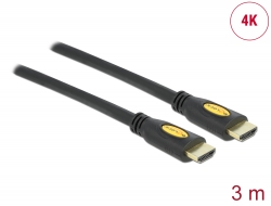 82454 Delock High Speed HDMI-kábel típusú Ethernet - HDMI-A dugós > HDMI-A dugós 4K 3,0 m
