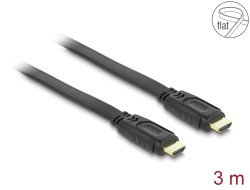 82671 Delock Kabel High Speed HDMI s Ethernetom – HDMI A muški > HDMI A muški ravni 3 m