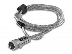 20643 Navilock Laptop Security Cable with Combination Lock