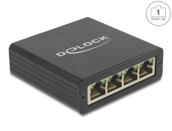 62966 Delock Adapter USB 5 Gbps à 4 x Gigabit LAN