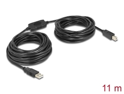 82915 Delock Cablu USB 2.0 Tip-A, tată > USB 2.0 Tip-B, tată 11 m