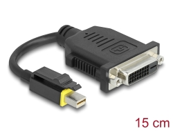 65979 Delock Προσαρμογέας mini DisplayPort 1.1 σε DVI με λειτουργία κλειδώματος Παθητικός