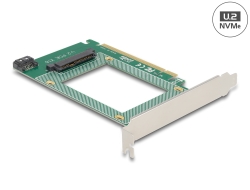 90051 Delock PCI Express x16-kort till 1 x intern U.2 NVMe SFF-8639