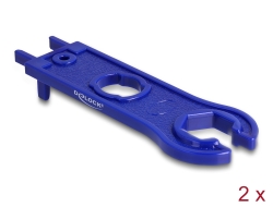 60029 Delock Εργαλείο για Καλώδια και Συνδέσμους DL4, εξάγωνο, σε μπλε χρώμα 2 τμχ.