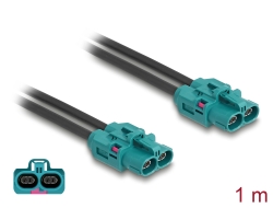 90338 Delock Cable HDMTD Z double jack to HDMTD Z double jack 1 m