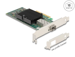 90479 Delock PCI Express-kort > 1 x SFP+-plats 10 Gigabit LAN