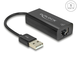 62595 Delock USB 2.0 Typ-A Adapter zu 10/100 Mbps LAN