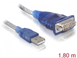 61392 Delock Adaptateur USB 1.1 à 1 x Sériel