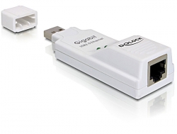 61895  Delock Adaptateur USB 2.0 > Gigabit LAN