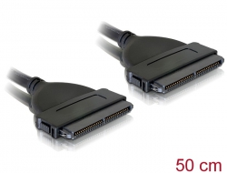 83068 Delock Cable SAS 32pin to SAS 32pin (SFF 8484) 50cm - round