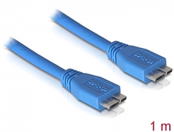 82633 Delock Kabel USB 3.0 Micro-B Stecker/Stecker 1m