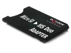 61658 Delock MS-DUO Adapter für Micro SD Speicherkarten
