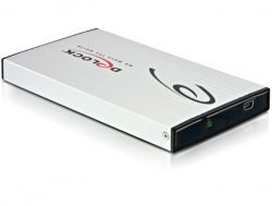 42467 Delock Carcasa externa de 2.5″ para unidad de disco duro SATA > USB 2.0