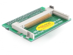 91646 Delock Card Reader IDE 44 Pin Buchse zu Compact Flash horizontal