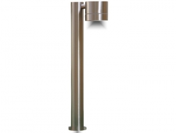 46166  GX53 garden / stand lamp made of stainless steel, single sided