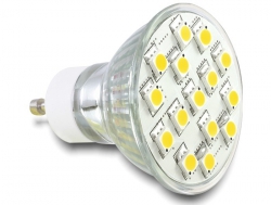 46188 Delock Lighting GU10 LED Leuchtmittel 3,5 W warmweiß 15 x SMD