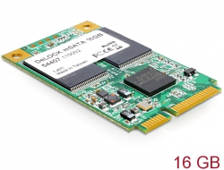 54407  Delock MiniPCIe memory industry mSATA full size SLC 16 GB
