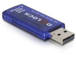61478 Delock Adaptador USB Bluetooth EDR 80m