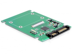61861 Delock Converter SATA 22 Pin > ZIF SSD memory module