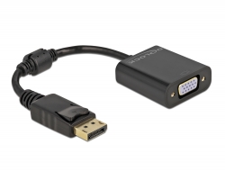 Delock Products 62668 Delock VGA to HDMI Adapter with Audio black